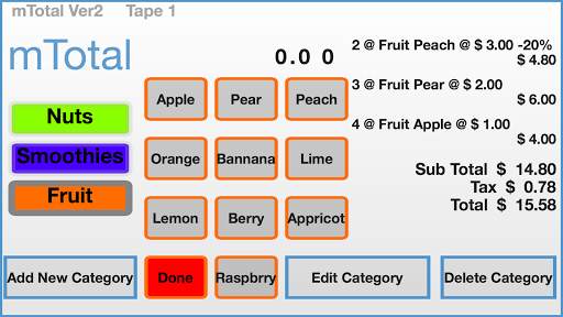 mTotal POS | Cash Register screenshot 3