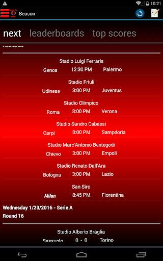 Passion for Milan screenshot 1
