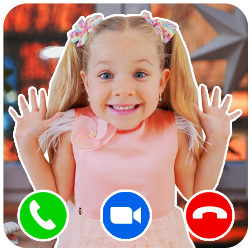 Kids Diana Video Call :Prank Fake Video Call icon