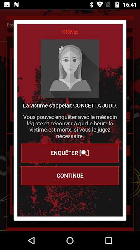 CrimeBot:  jeux enquete screenshot 2