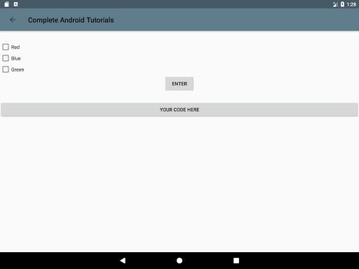 Complete Android Tutorials скриншот 12