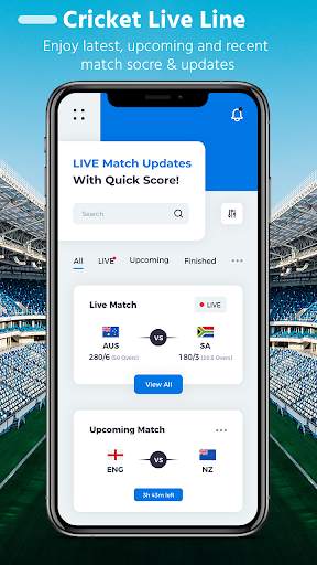 Criclive: Fastest Live Line Cricket Score screenshot 1