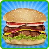 fastfood cheese Burger Toko logo