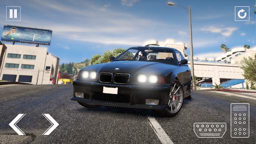Simulator BMW E36 Car Driving screenshot 1