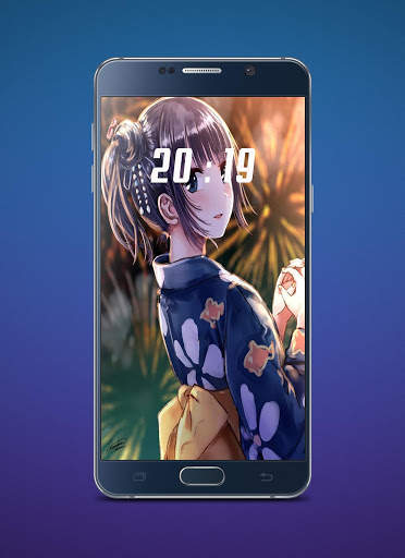 Kimono Anime Wallpaper screenshot 1