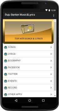Buju Banton Music&Lyrics screenshot 1