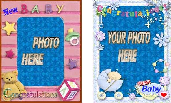 New Born Baby: Cards & Frames screenshot 3