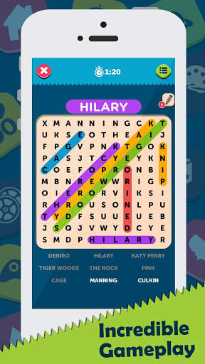 Crossword Search Puzzle - Free screenshot 2