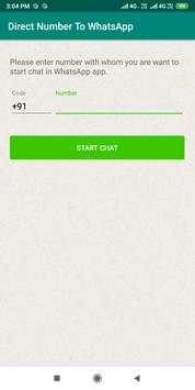 Direct Number To WhatsApp screenshot 1