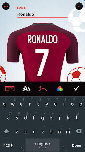 Make My Football Jersey screenshot 6