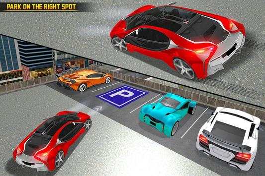 US Futuristic Car Parking: Free Parking Games screenshot 4