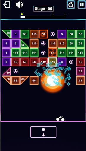 Bricks Breaker - Fun and Free Bricks Breaker Game screenshot 2