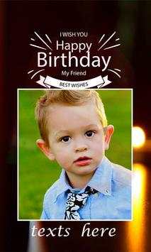 Happy Birthday Frame screenshot 3