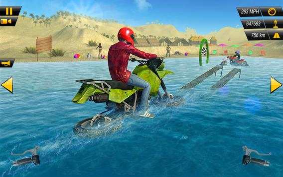 Beach Water Surfer Motorcycle Racing screenshot 3