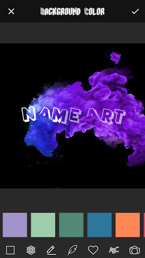 3D Smoke Effect Name Art Maker скриншот 4