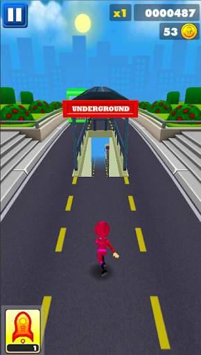 Subway Ninja Adventure Runner screenshot 2