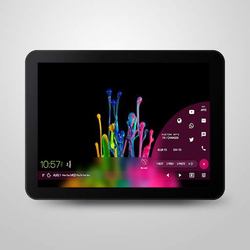 Chroma Free KLWP screenshot 21