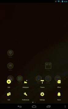 Yellow Light GO Launcher Theme screenshot 3