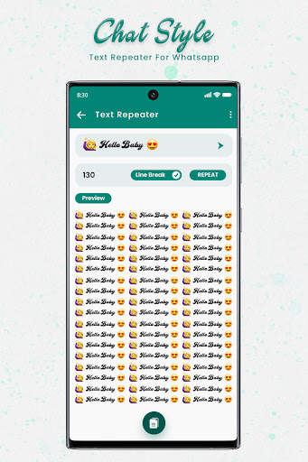 Chat Style : Stylish Font & Keyboard For Whatsapp screenshot 5
