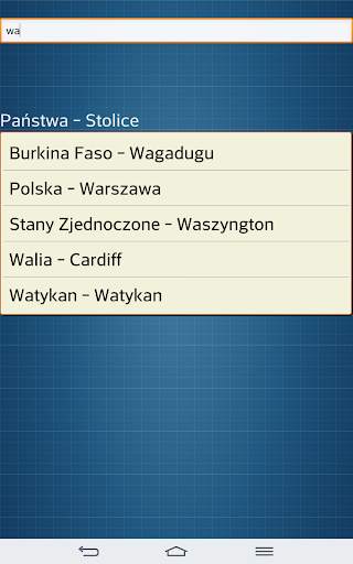 Stolice Państw Świata screenshot 6