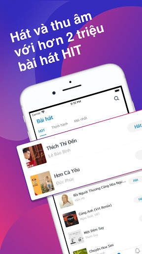 Hakara - Hát karaoke Vietnam, thu âm, kết bạn screenshot 1