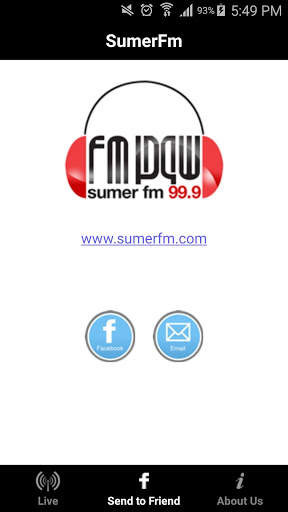 Sumer FM screenshot 2