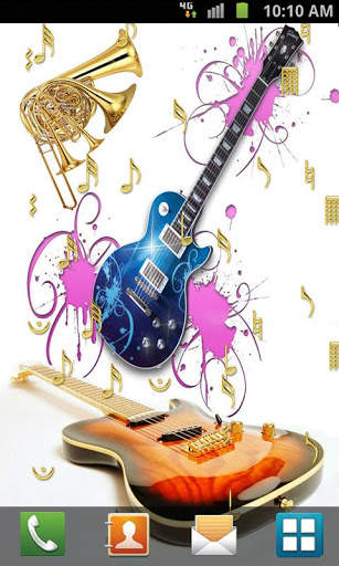 Music Live Wallpaper screenshot 1