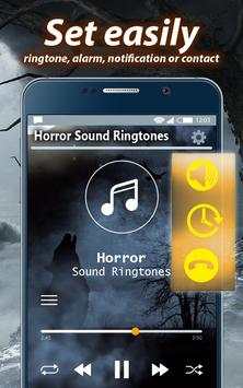 Horror Sound Ringtones 3 تصوير الشاشة