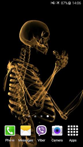 Skeleton Video Live Wallpaper screenshot 2