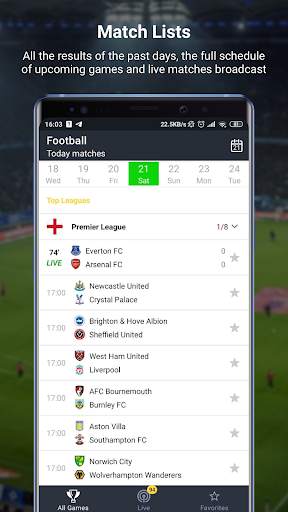 777score - Live Soccer Scores, screenshot 3