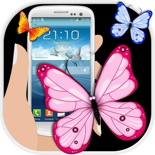 Butterflies Flying On Screen 13.8.1
