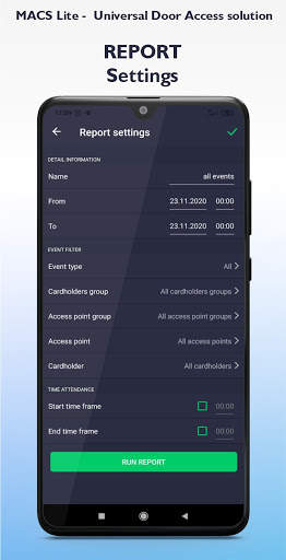 MACS lite - Mobile Access Control System screenshot 7