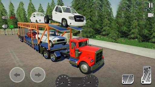 Truck Car Transport Trailer screenshot 4