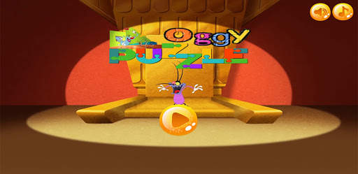 Oggy Puzzle game screenshot 1