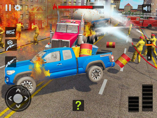 Real Fire Truck Simulator 2020: City Rescue Driver screenshot 7