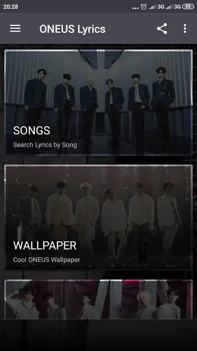 ONEUS Lyrics (Offline) screenshot 2