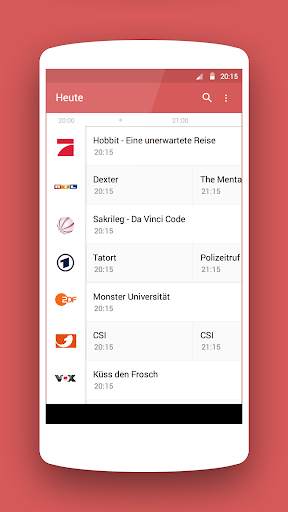 TV-Programm & Fernsehprogramm  screenshot 1