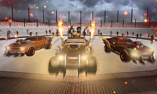 Zombie Attack Monster Car Survival screenshot 3