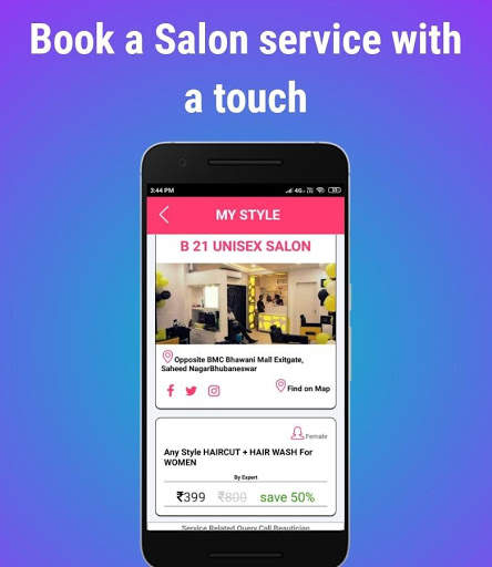 My Style - Salon Service & Doorstep Beauty Service screenshot 1