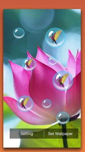 Lotus Live Wallpaper screenshot 2