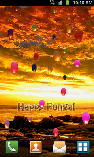 Pongal Night Live Wallpaper screenshot 3