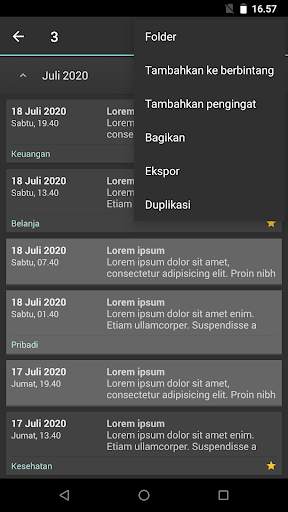 Catatan Saya - Buku Catatan screenshot 7