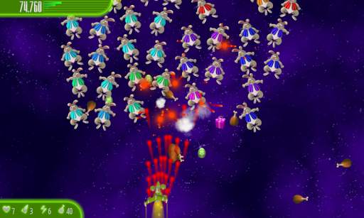 Chicken Invaders 4 Easter скриншот 2