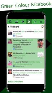 Green Theme For Facebook screenshot 3