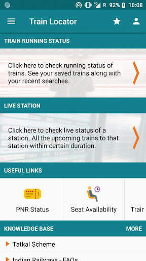 Train Locator - Indian Railways screenshot 1