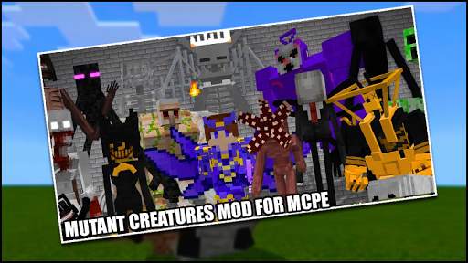 Mutant Creatures Mod For Minecraft pe-mobs mod screenshot 3
