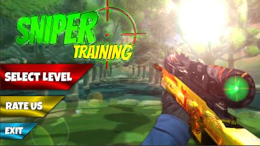 Latihan Tentara Sniper - latihan tembak sniper screenshot 1