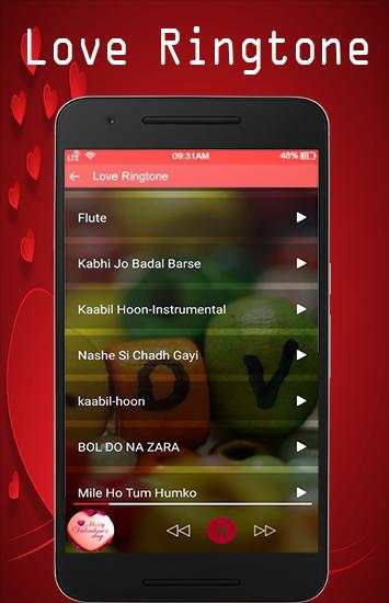 Love Song Ringtone 2019 screenshot 4