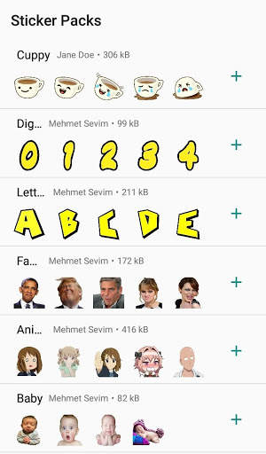 Stickers for Whatsapp screenshot 1