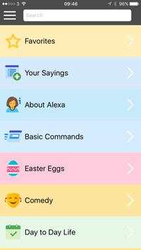 Commands for the Amazon Alexa App screenshot 2